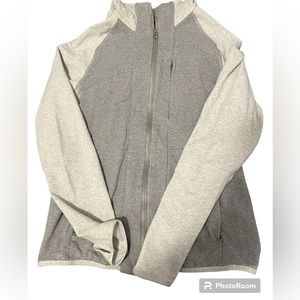 Lululemon grey two tone hoodie